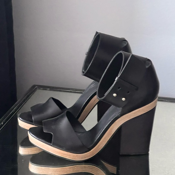 Worn once Pierre Hardy black Geo heels 40.5 10 - Picture 4 of 5